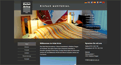 Desktop Screenshot of hotel-arina.de